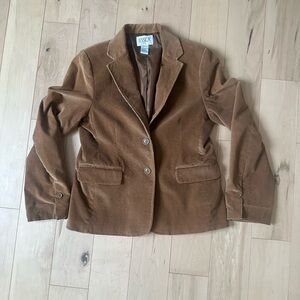 Corduroy blazer